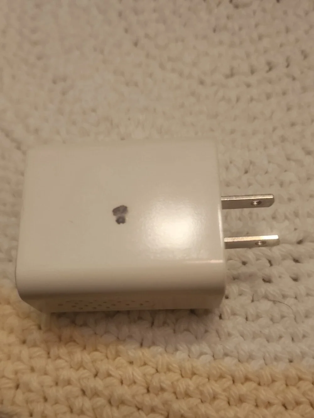 Dual USB Wall Charger - White